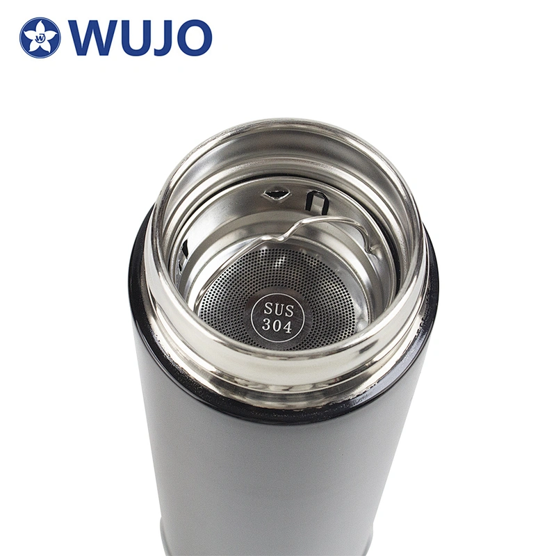 Magfrasco best selling 400ml 13OZ eco double wall stainless steel infuser tea water filter bottle