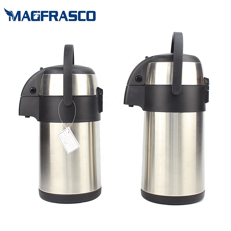 China Factory South American Double Wall Airpot Vacuum Flask Acero Inoxidable Cafe Agua Termos Stainless Steel