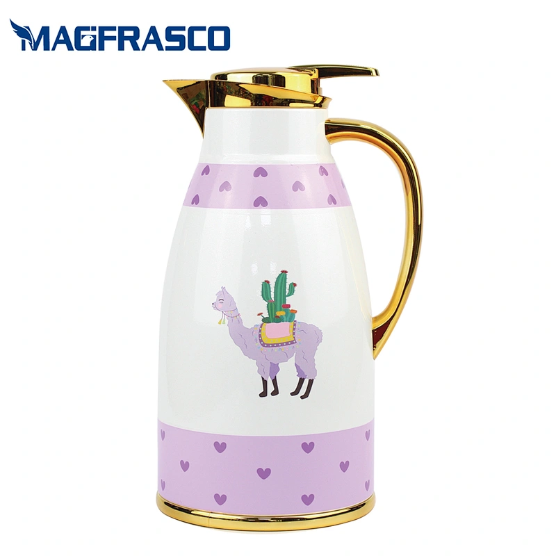 1L 1.3L 1.6L 1.9L High Quality Custom Muslim Arabic Turkish Vacuum Thermos Flask  with Glass Refill Inside