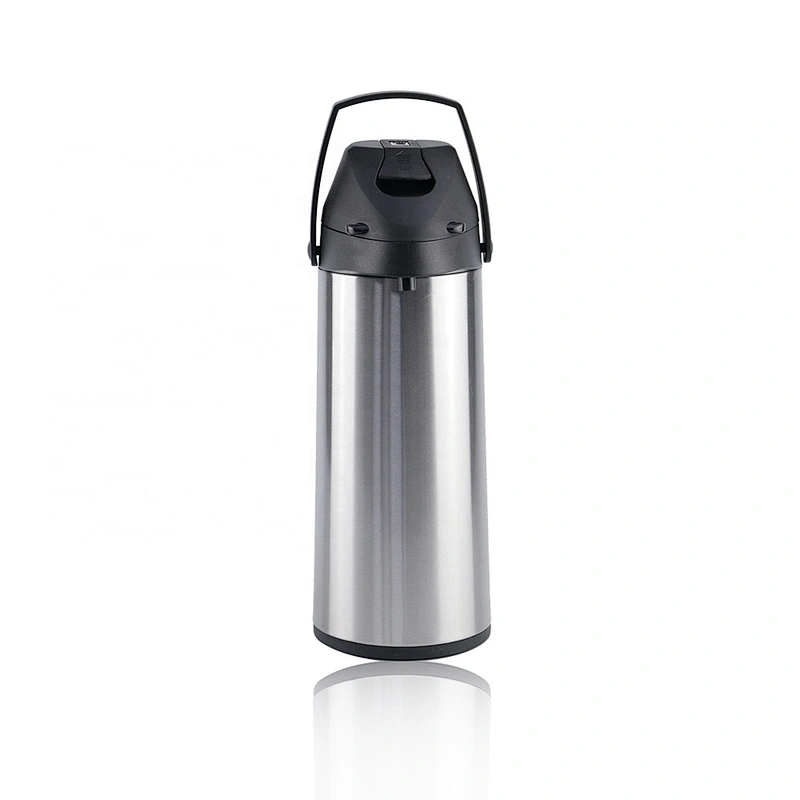 Magfrasco 1.9L termos de acero inoxidable flask glass refill inner hot cold coffee thermos stainless steel