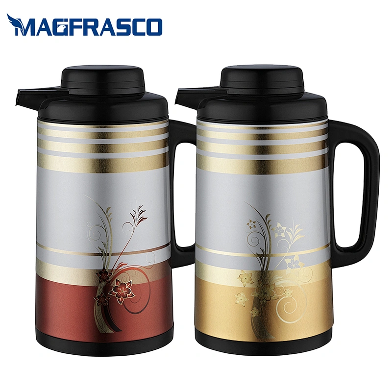 OEM Custom Top Thermos Manufacturer Glass Refill Metal Iron Dallah Coffee Pot Vacuum Flask