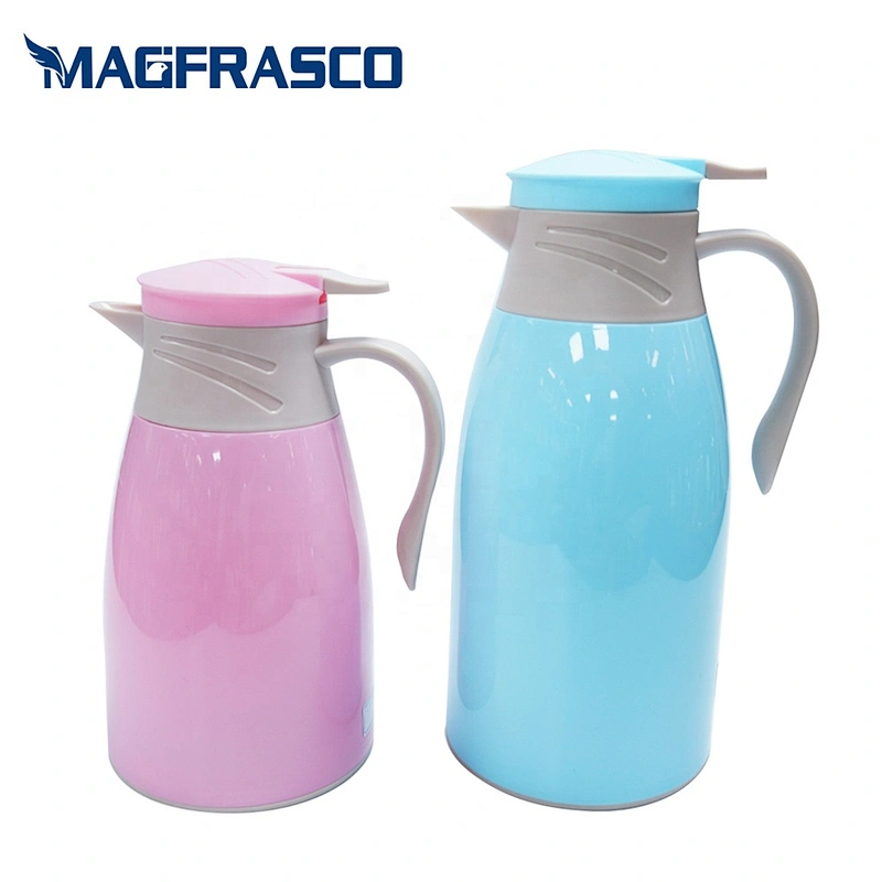 WUJO 1L 1.3L 1.6L 1.9L  glass refill vacuum insulated thermal tea and coffee pot