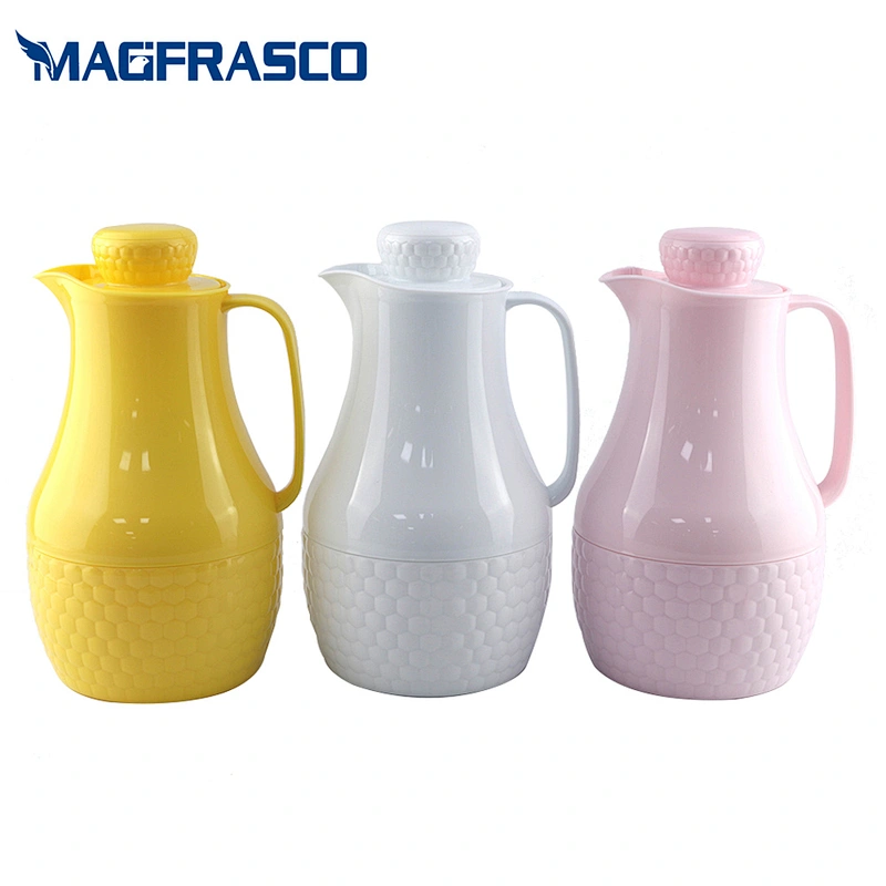 OEM Factory 1L  Home Arabic Glass Refill Vacuum Coffee Plastic Thermos