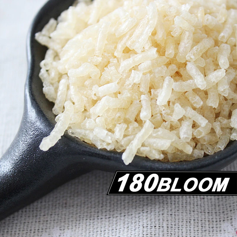 Halal Pale Yellow Edible Bovine Gelatin