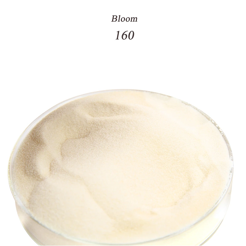 Halal Pale Yellow Edible Bovine Gelatin