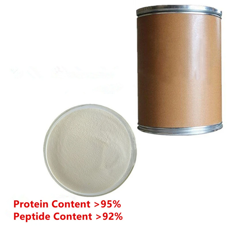 Raw Material 100% Pure Halal Fish Collagen Peptides Protein Powder