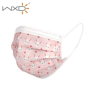Disposable face mask for kids