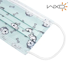 Disposable face mask for kids