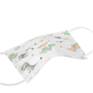 Disposable face mask for kids