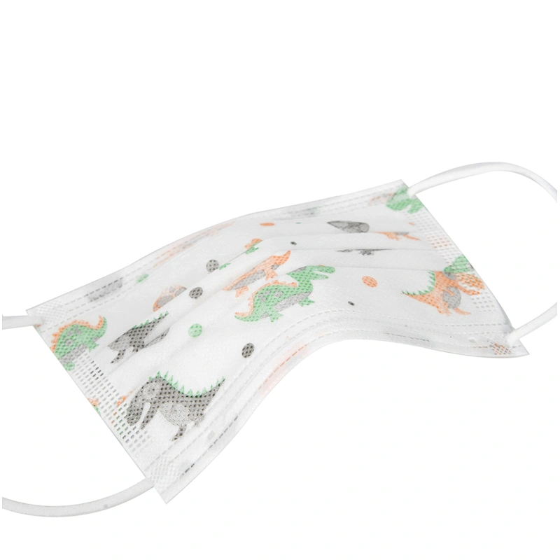 Disposable face mask for kids