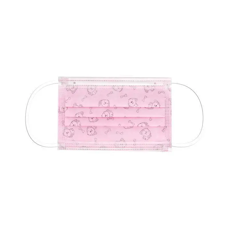 Disposable face mask for kids
