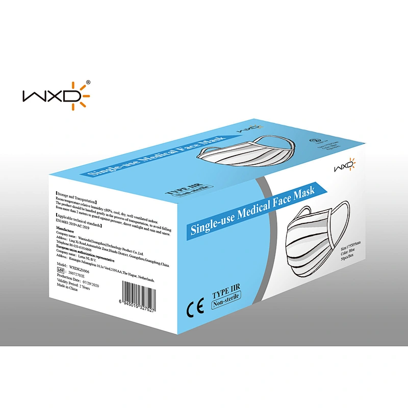 Single-use medical face mask(Non-sterile)