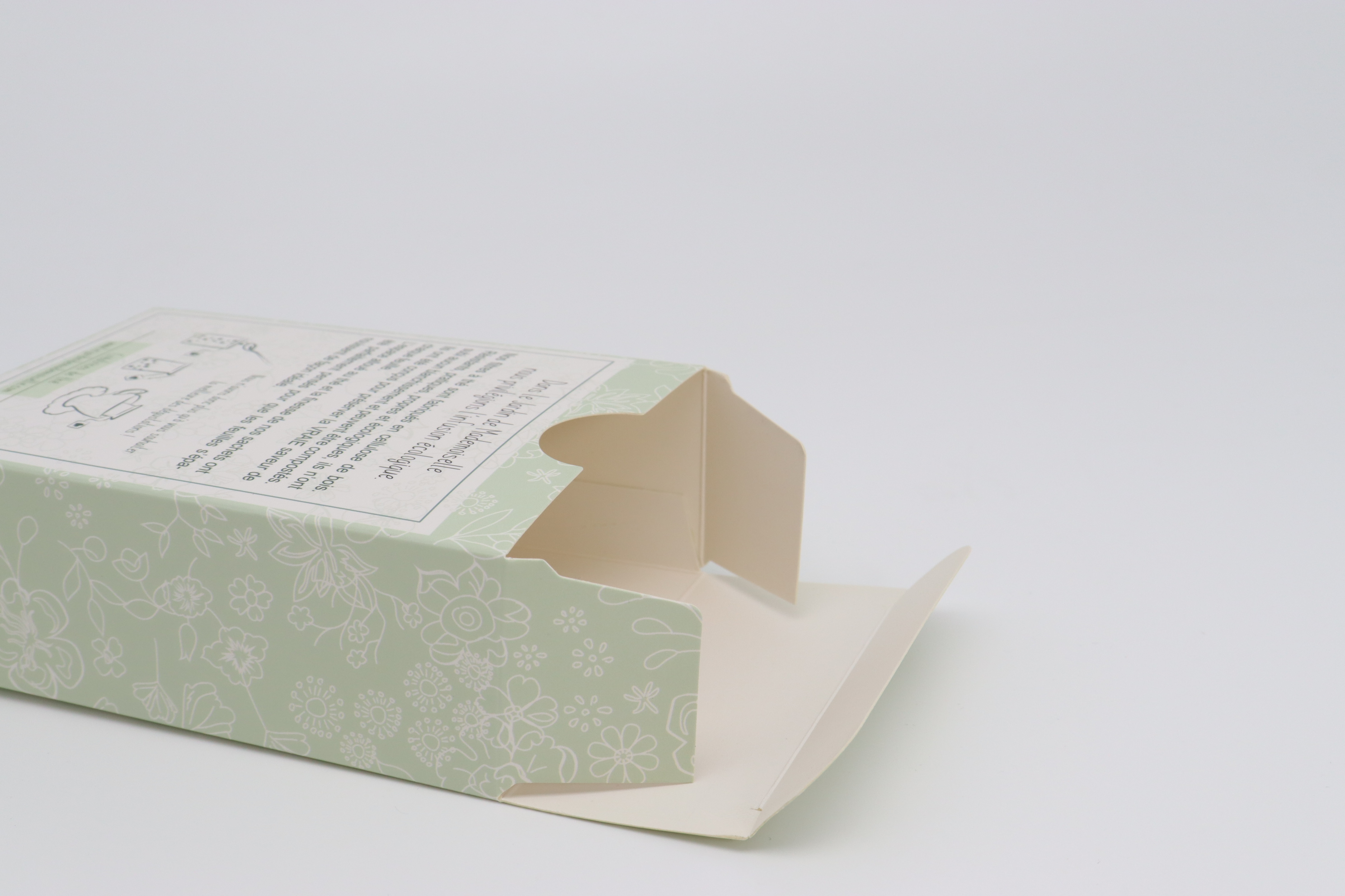 straight tuck end paper box