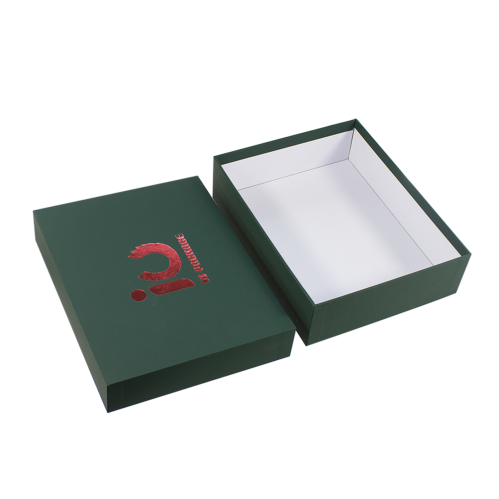red foil paper box