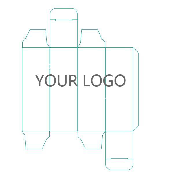 10ml paper box die line