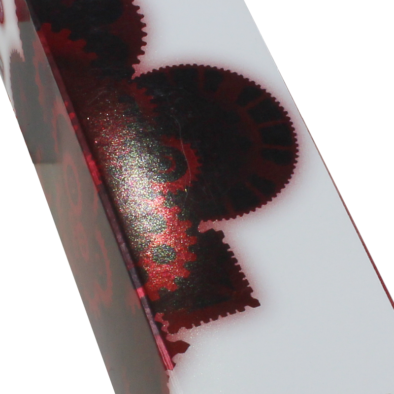 shinny silver vaping paper box