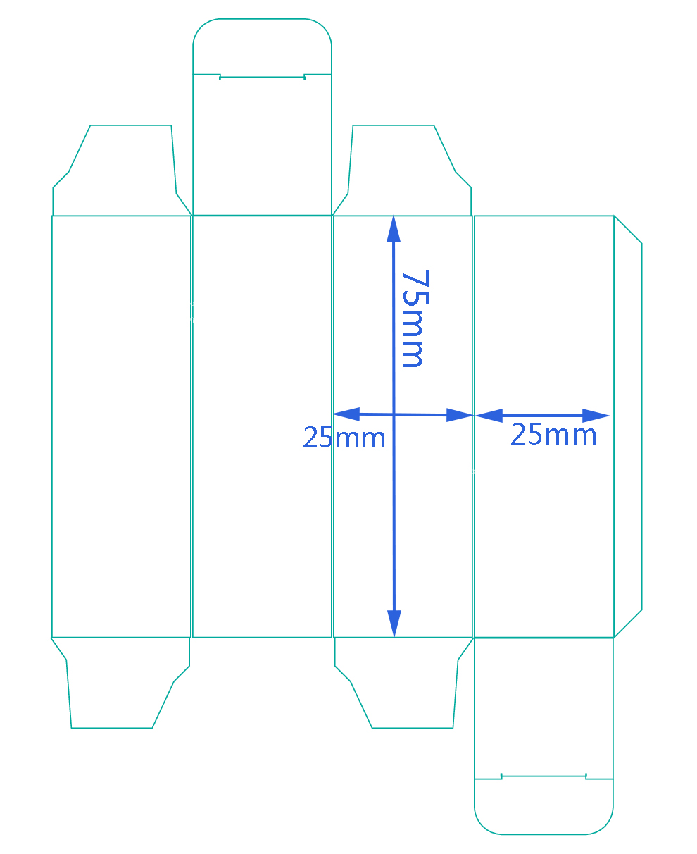 10ml paper box