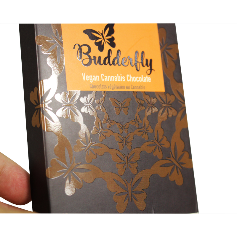 shinny spot uv paper box