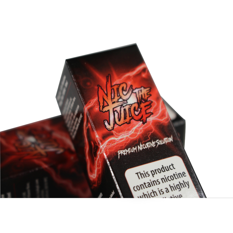 juice bottle paper box
