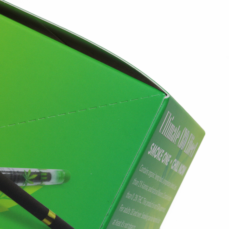 kiss cut display vaping paper box