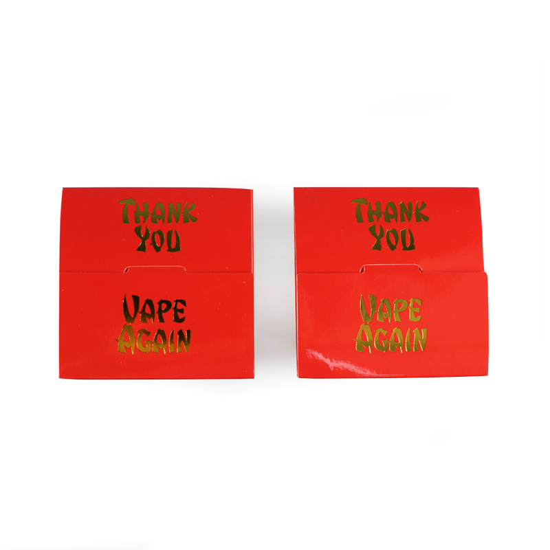 vape packing paper box
