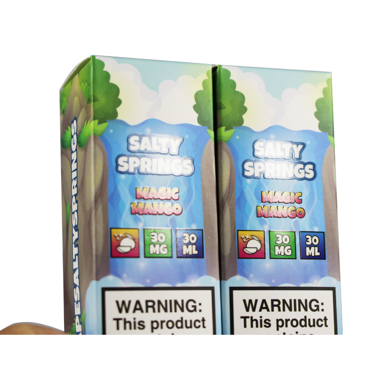glossy uv logo paper box