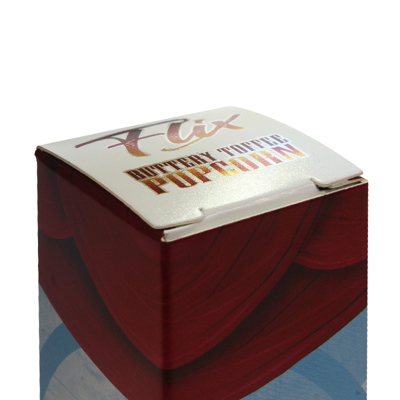 metallic paper box