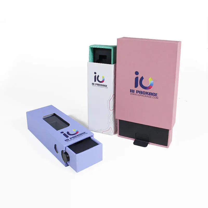 CR vaping pen pod package paper box different styles