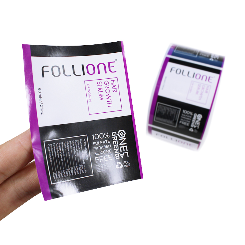roll package adhesive label