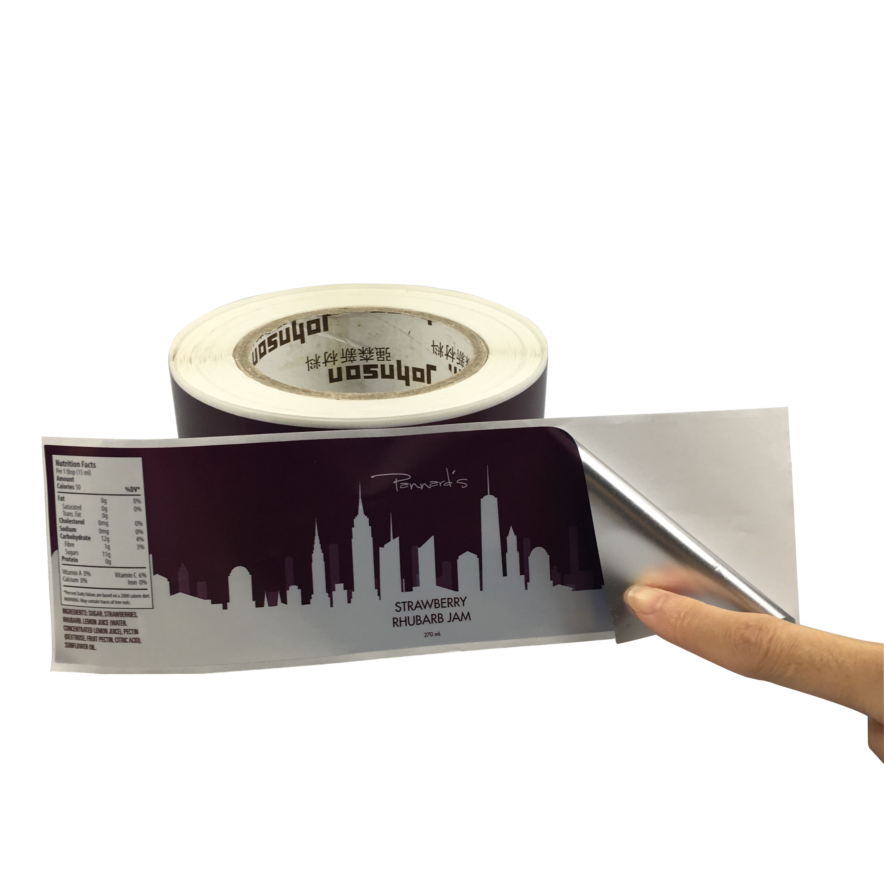 roll vaping packing label