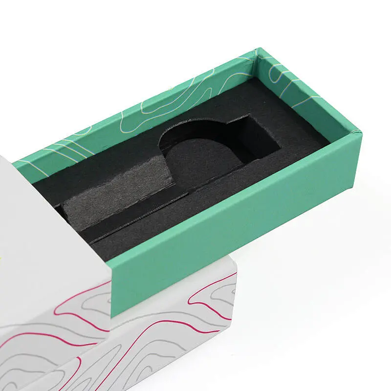 color printing paper package rigid box for vaping pen pod device