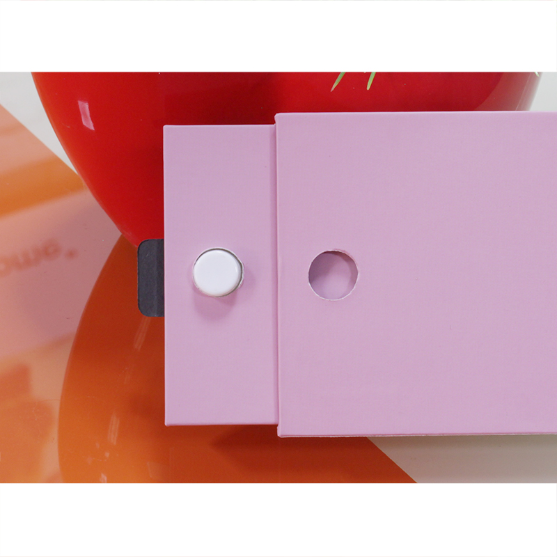 rigid paper box with ribbon