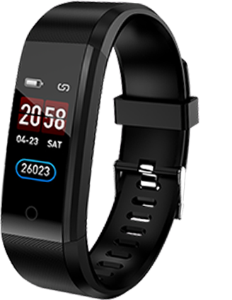 Smart Movement Fitness Tracker With Heart Rate Monitor Sleep Monitor Colorful Screen Switching SW168