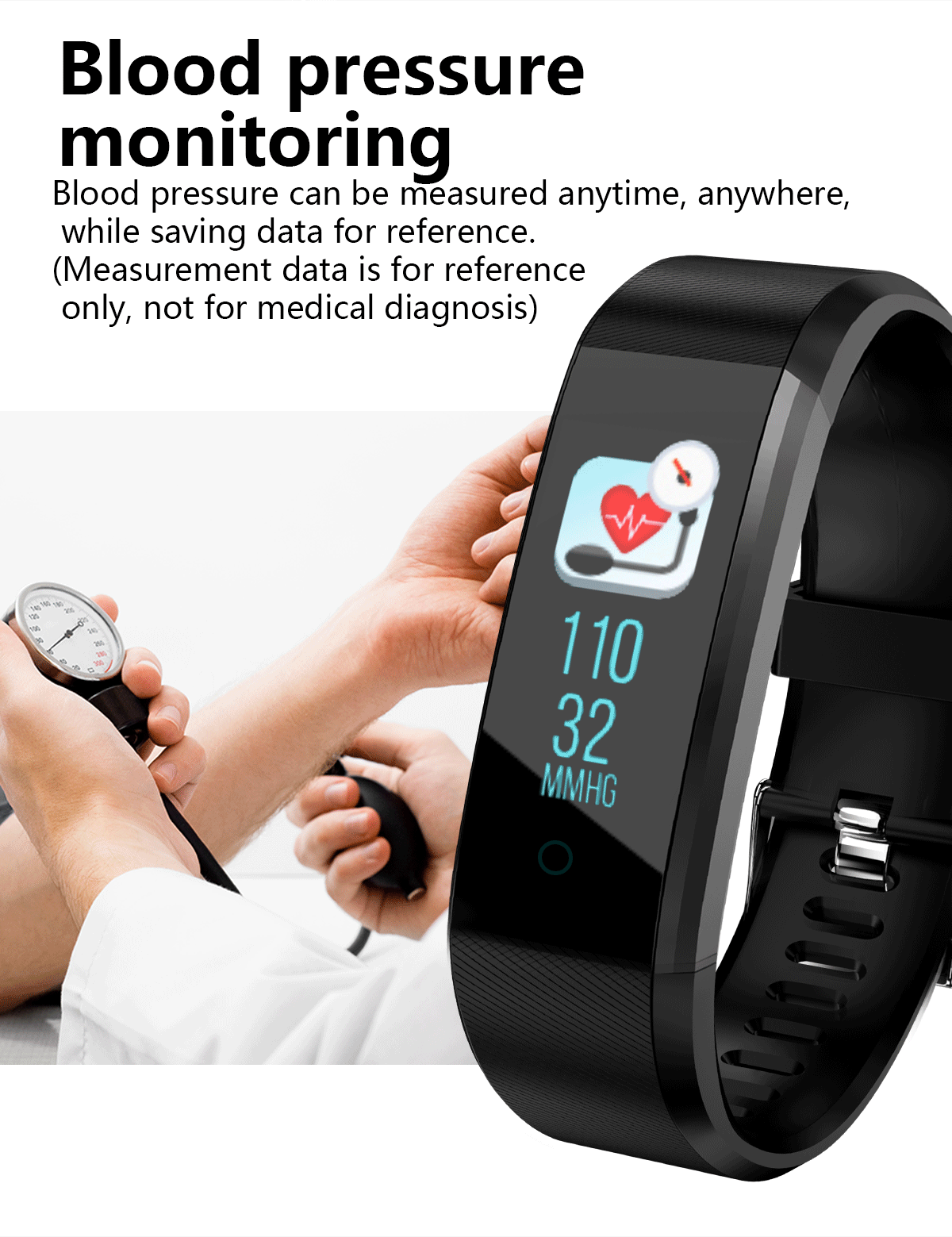 Smart Movement Fitness Tracker Smartwatch