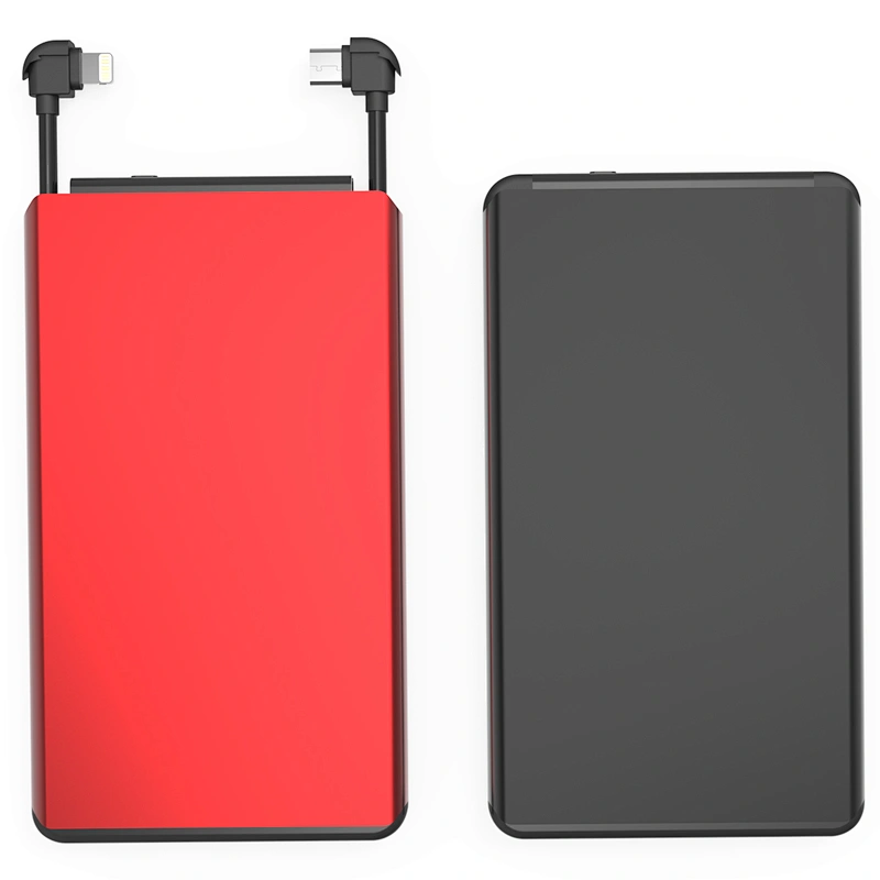 Smart Mobile Power Bank 5000Mah Ultral Small Power Bank Type C Metal Phone Power Bank Charger S-40