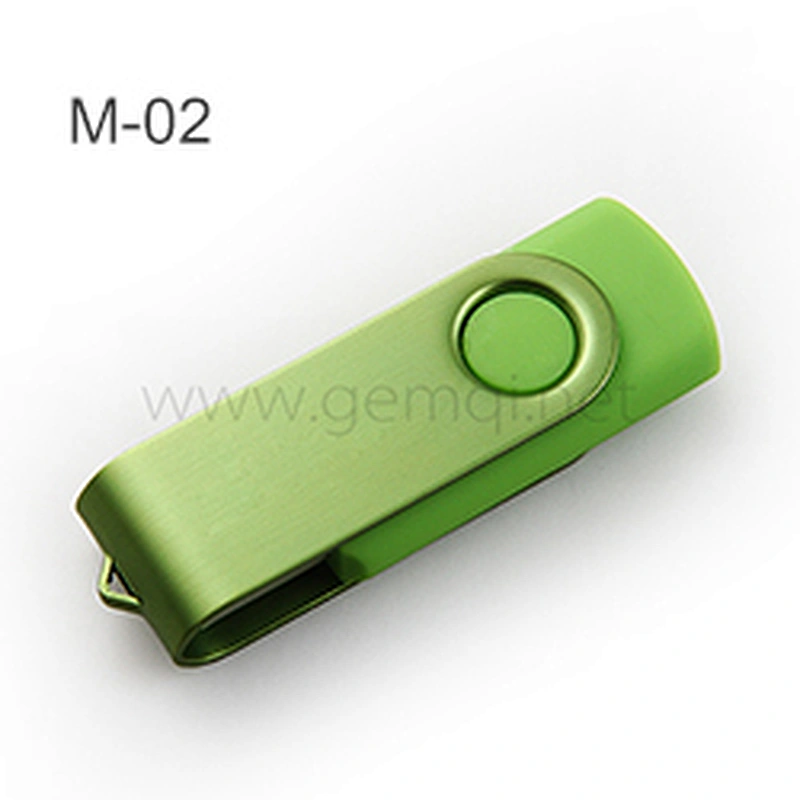 Customized Mini Swivel Metal USB Flash Drive Metal USB 2.0 3.0 Memory Stick Pen Drive With Logo