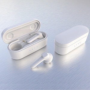 Bluetooth Headphones TWS Earphones V5 0 Back Earphones TWS Deep Bass with Microphone for Sports Black T64