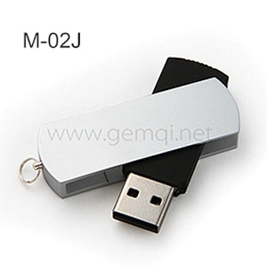 Customized Mini Swivel Metal USB Flash Drive Metal USB 2.0 3.0 Memory Stick Pen Drive With Logo