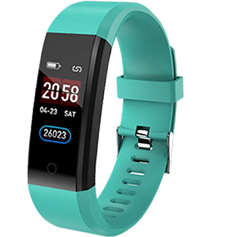 Smart Movement Fitness Tracker With Heart Rate Monitor Sleep Monitor Colorful Screen Switching SW168