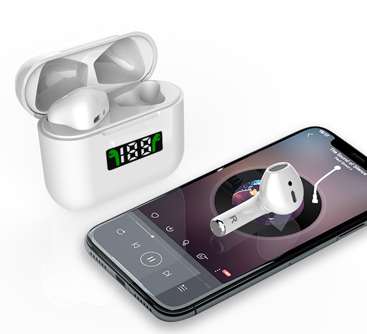 White True Wireless Earbuds China
