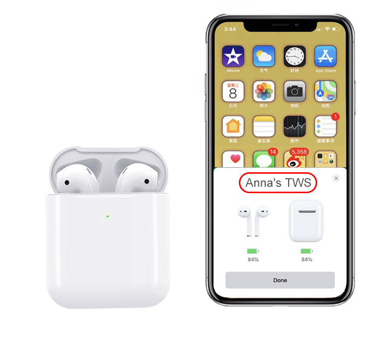 True Wireless Earbuds With Touch Control China