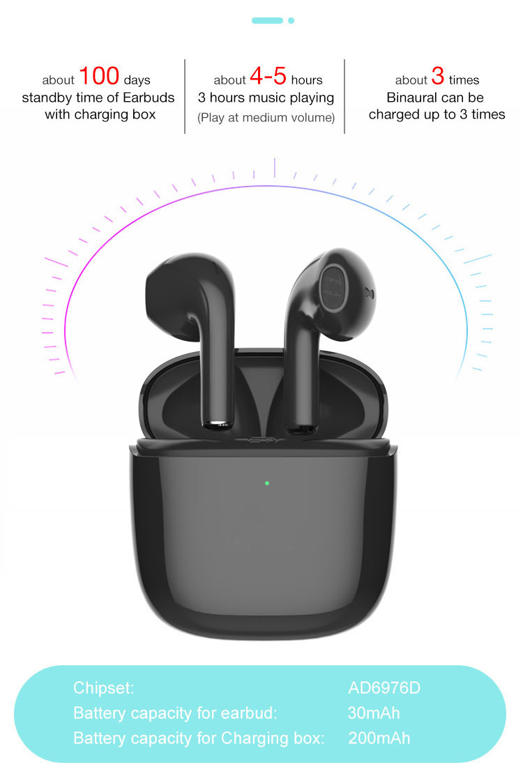 Bluetooth Origin Wireless Stereo Earbuds China