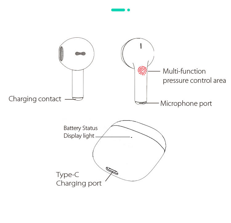 Bluetooth Origin Wireless Stereo Earbuds factory