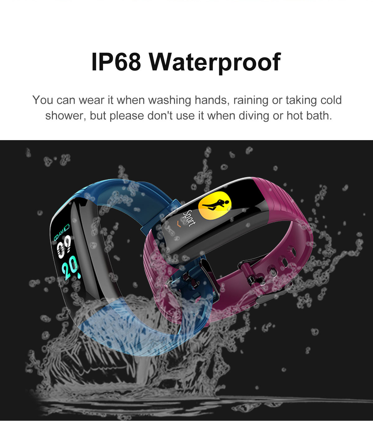 Best Fitness And Sleep Tracker Watch factory