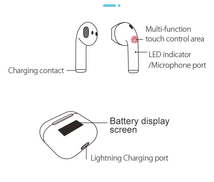 White True Wireless Earbuds factory
