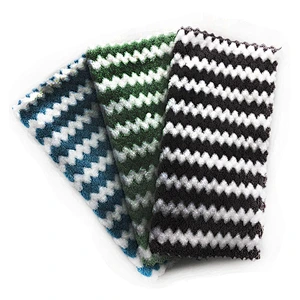 Microfiber dish cleaning cloth