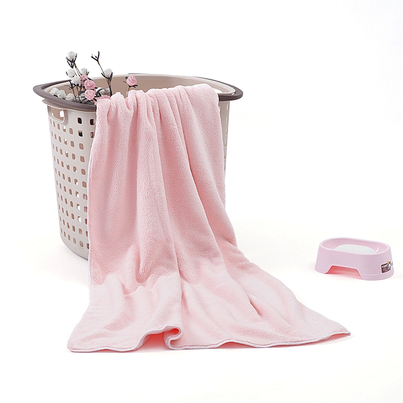 Super Soft Coral Bath Towel