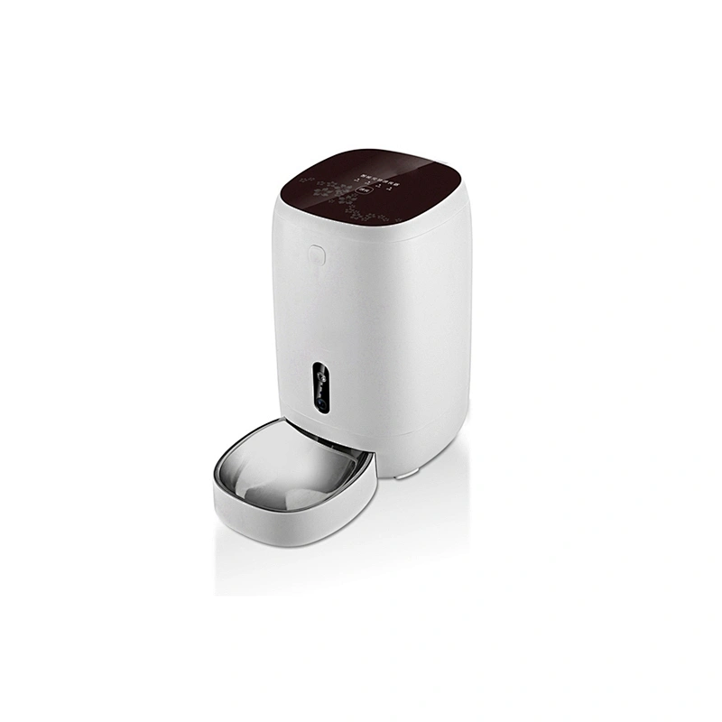 Support Samples 2020 New Smart Wi-fi 2.0MP camera APP control Pet Feeder Microchip Automatic Dog Pet Bowls Food Feeder