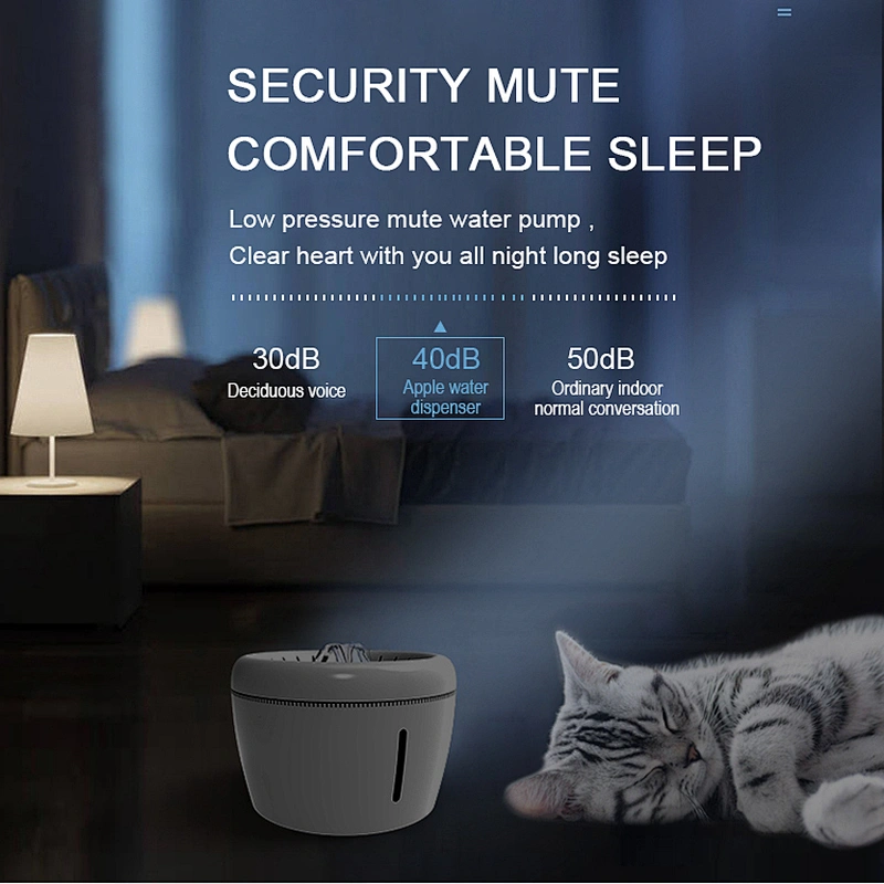 Manufacturer Wholesale Automatic Pet Drinking Cat Dog Water Fountain