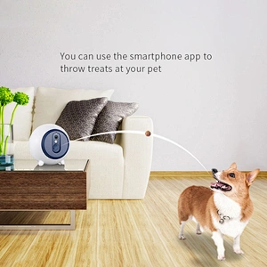 Automatic dog Interactive Smart Wifi APP Remote Control Pet Camera Food Treat Feeder Dispenser